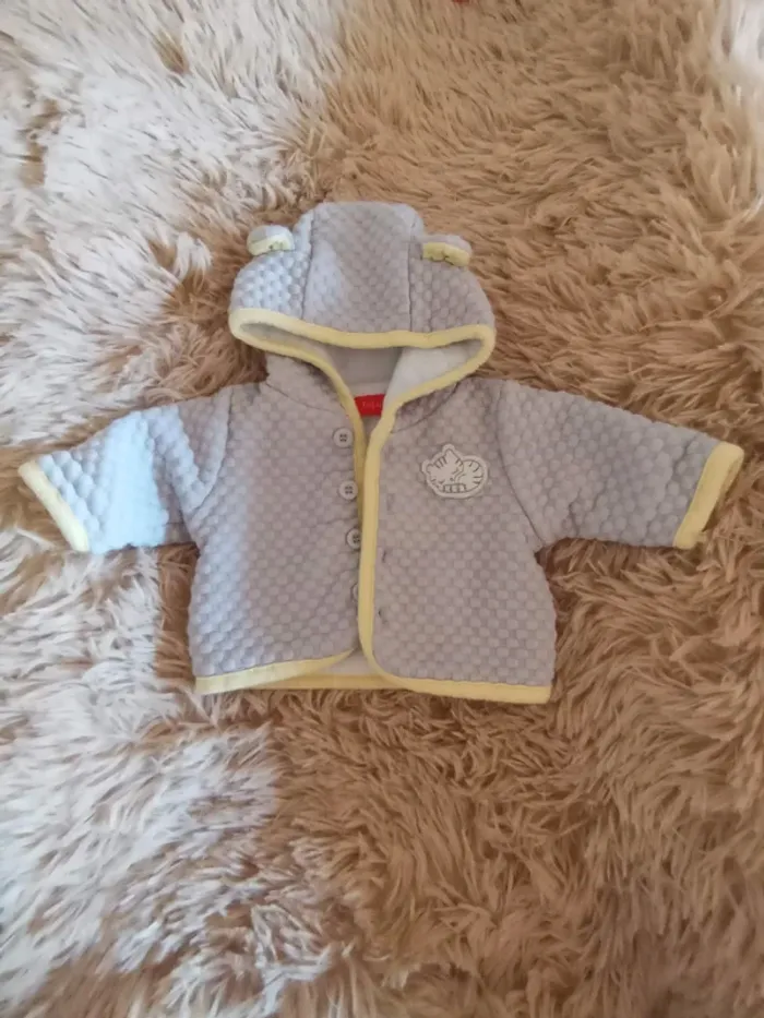 Veste bébé 1 mois