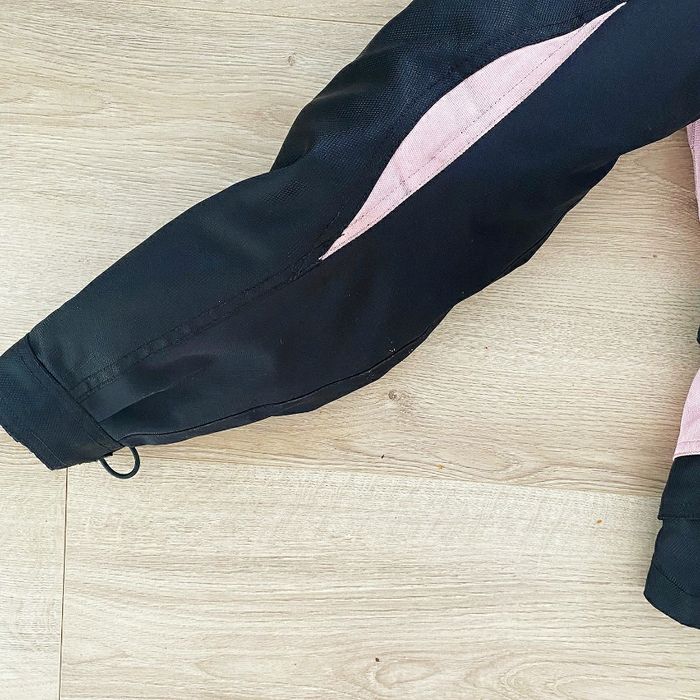 Mac Adam Blouson de moto Vicky Femme Exclusive Biker Noir et Rose motard (Taille 38) - photo numéro 7