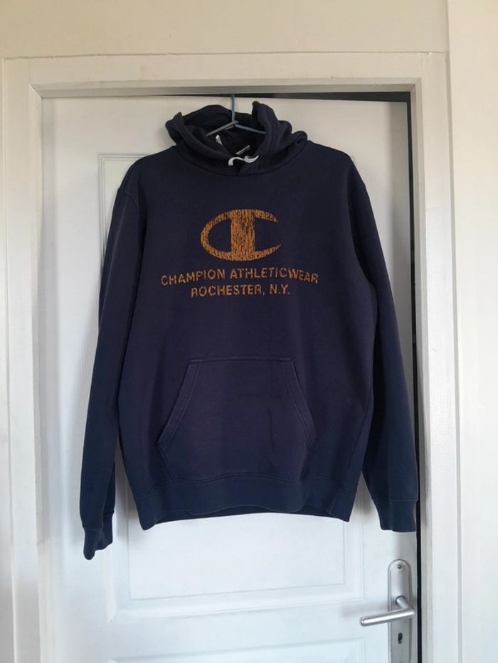 Sweat capuche imprimé universitaire Champion athleticwear Rochester, N.Y - photo numéro 2