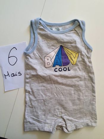 Combi short / pyja short 6 mois