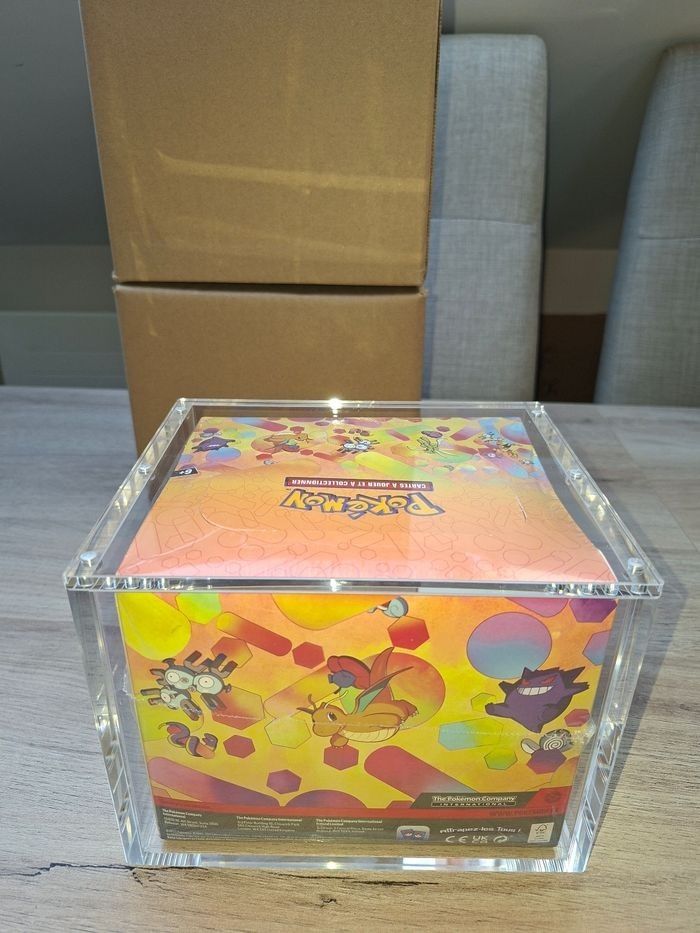 Lot de 2 acryliques pour display mini tin× 10 Pokémon aimantée épaisse 8mm - photo numéro 3