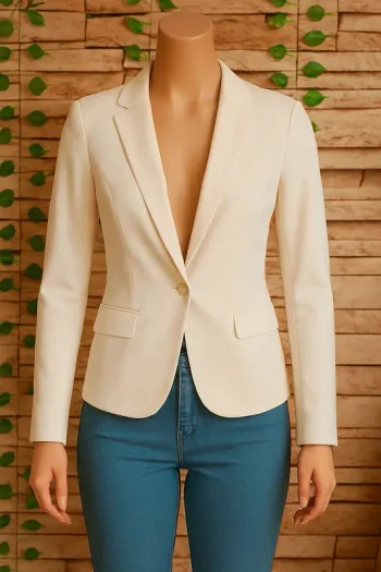 🌸Blazer blanc H&M Taille 34🌸