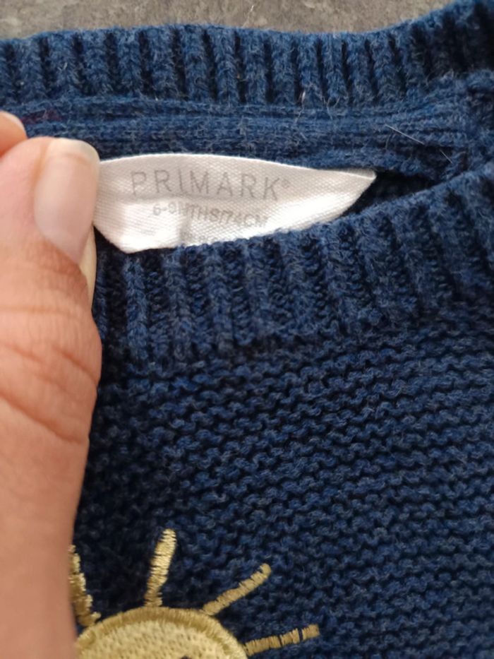 Robe pull marine 6/9 mois - photo numéro 2