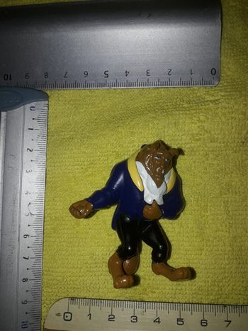 La belle et la bête figurine