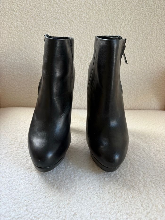 Bottines noires - Taille 37 - Zara - photo numéro 3