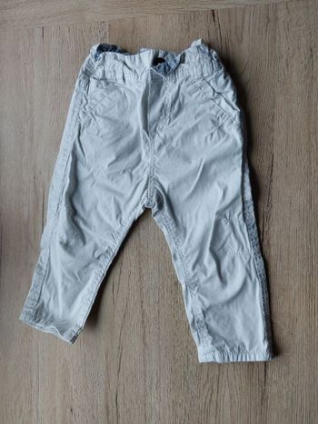 Pantalon blanc bébé garçon 12 mois