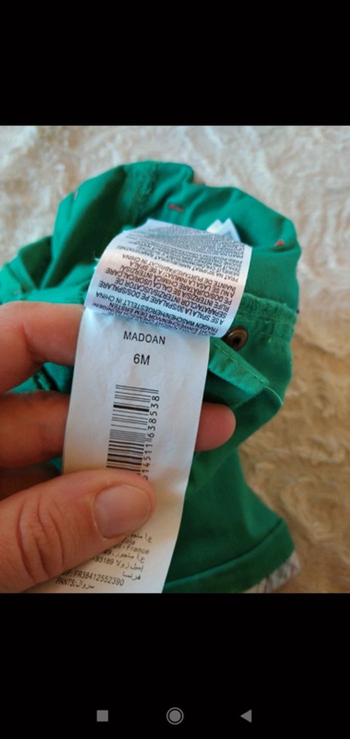 Ensemble (tee shirt manches longues+ jeans) Garçon 6 mois Sergent major - photo numéro 16