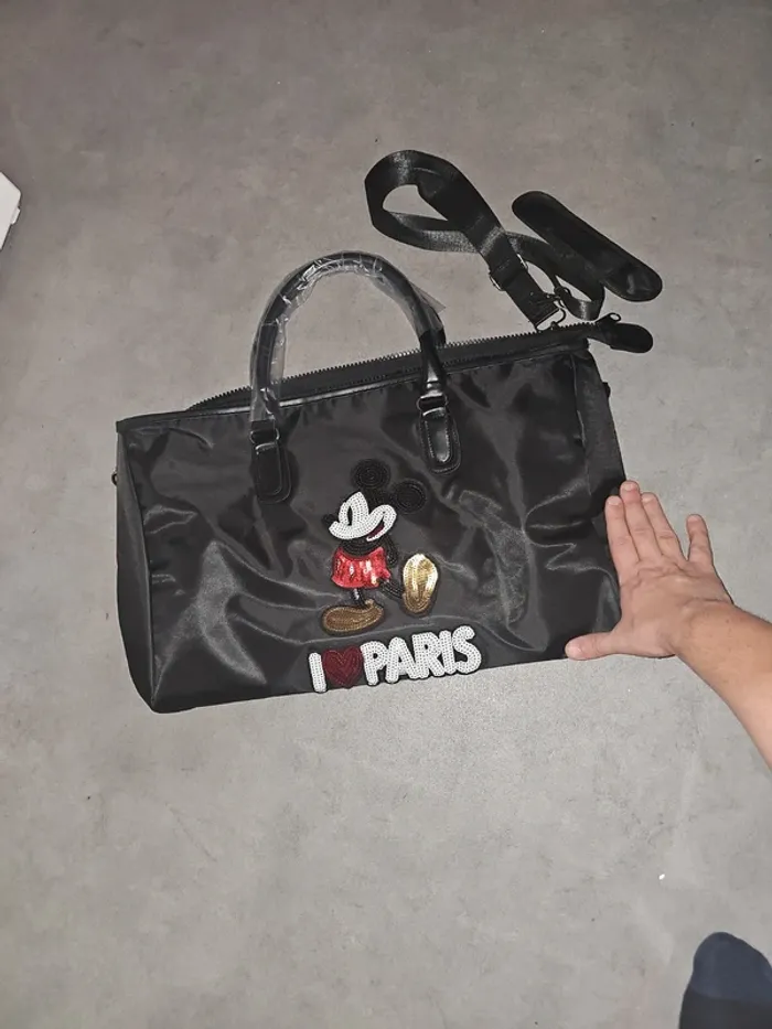 [NEUF] Sac Mickey I love Paris - photo numéro 4