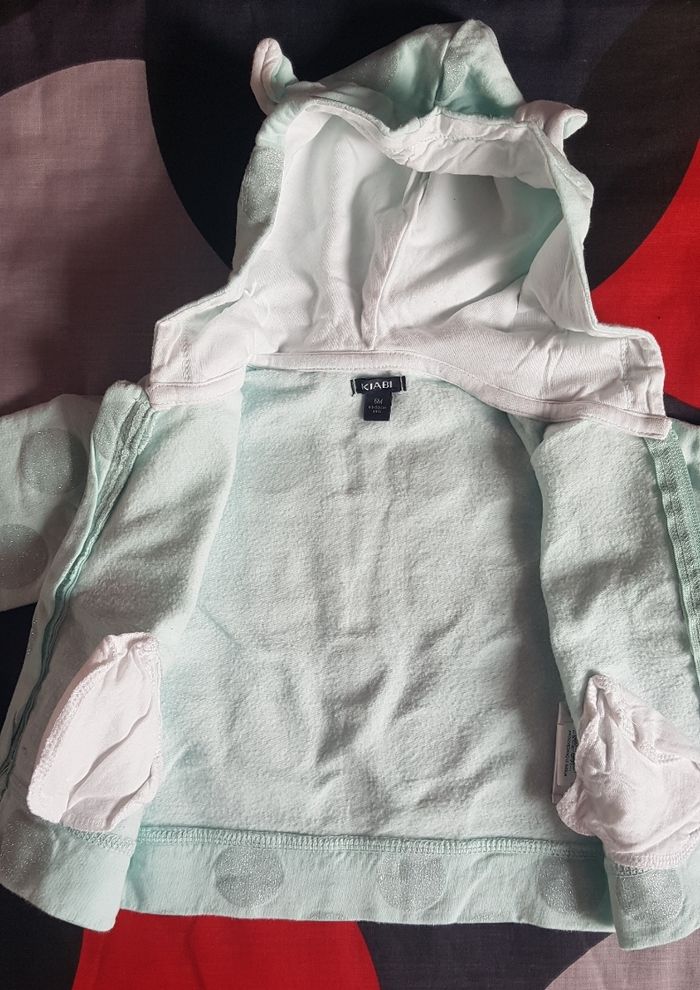 Veste jogging fille 6 mois - photo numéro 3