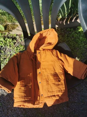 Manteau camel hiver garçon orchestra