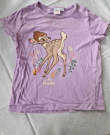 T-shirt disney bambi taille 18 mois