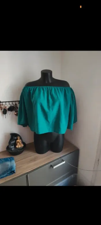 Haut été épaule dénudé taille unique