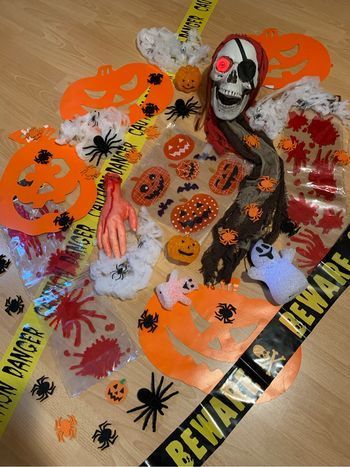 Lot Décorations Halloween