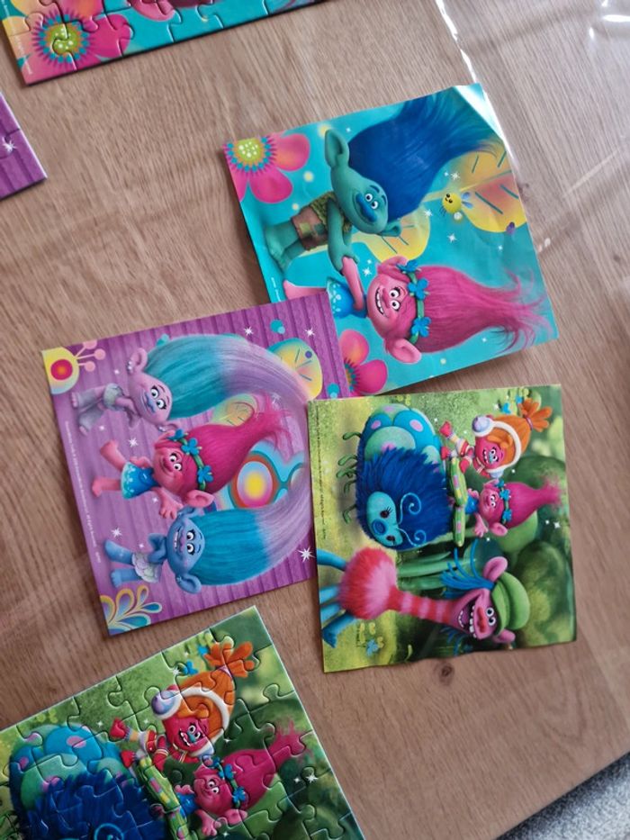 Puzzle 3x49 pièces les trolls - photo numéro 2