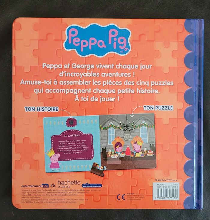 Lot jouet livre Peppa Pig - photo numéro 5