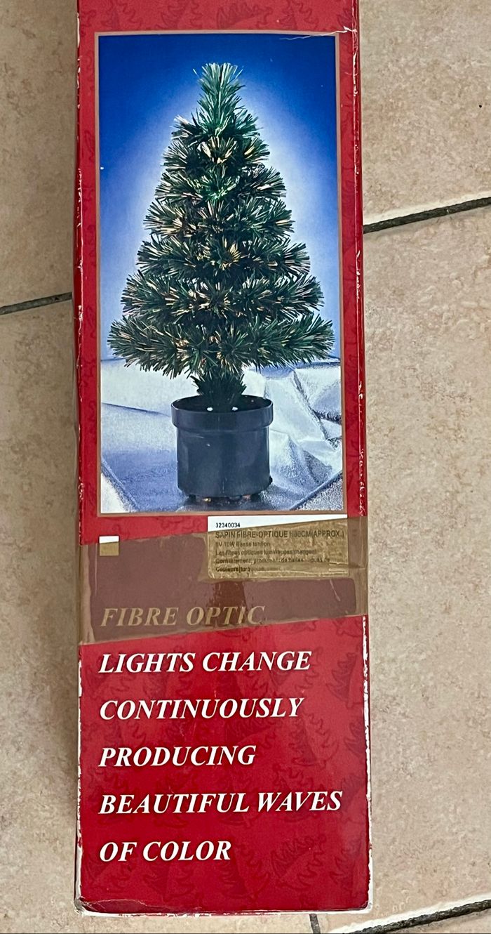 Sapin de Noël fibre optique - photo numéro 7