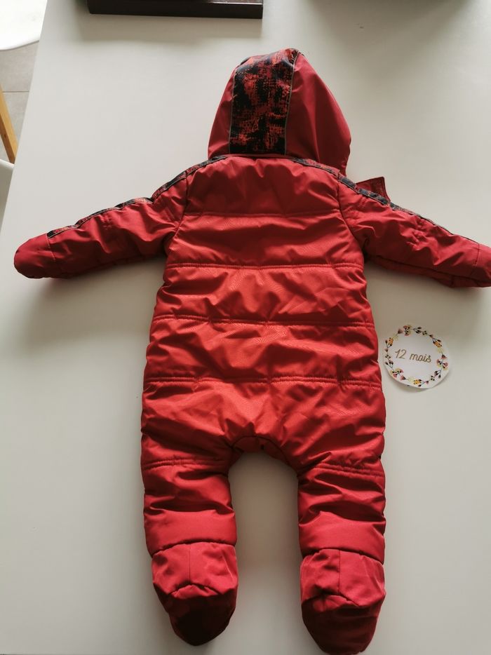 Combipilote très chaude rouge bébé garçon 12mois orchestra tbe - photo numéro 7