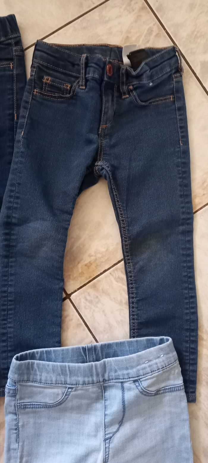 Lot de 6 jeans et jeggings slim taille 18/24 mois - photo numéro 6