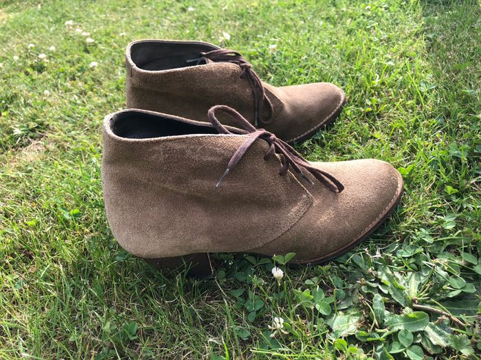 Bottines en daim