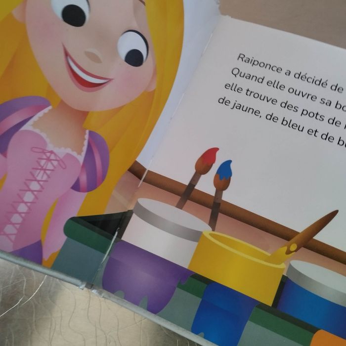 Livre enfant Disney baby mes premières histoires Raiponce - photo numéro 2