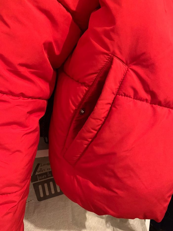 Doudoune hiver rouge - photo numéro 5