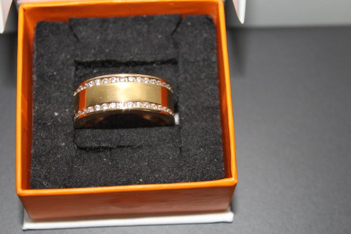 Alliance plaqué or /oxydes de zirconium - photo numéro 3