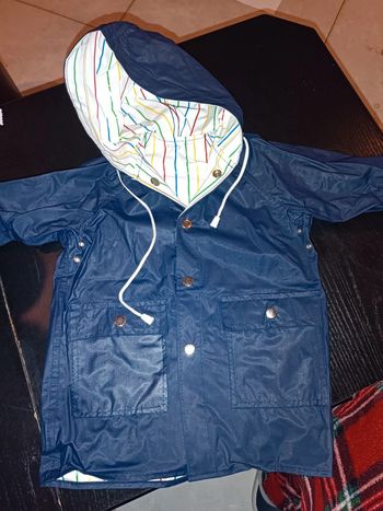 Imperméable réversible 2 ans