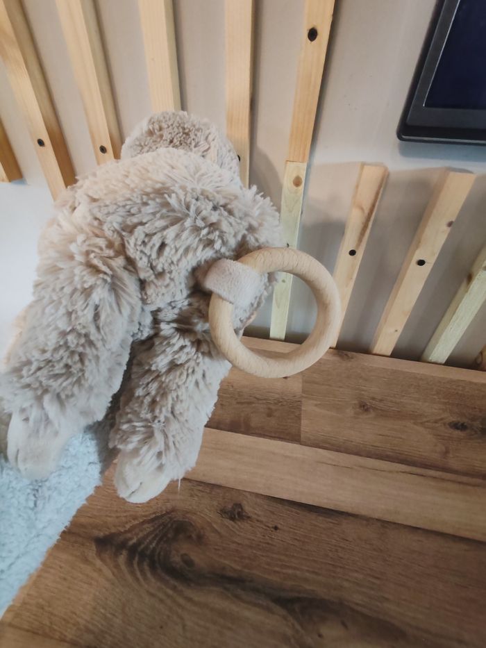 Parresseux maman et son bébé beige neuf tex - photo numéro 4