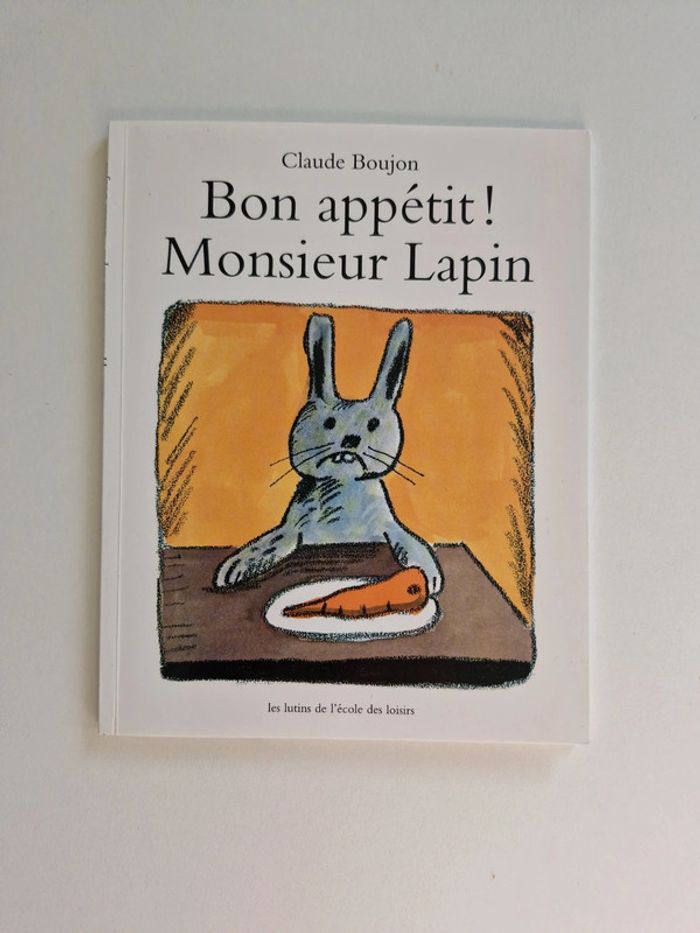 Bon appétit Monsieur Lapin