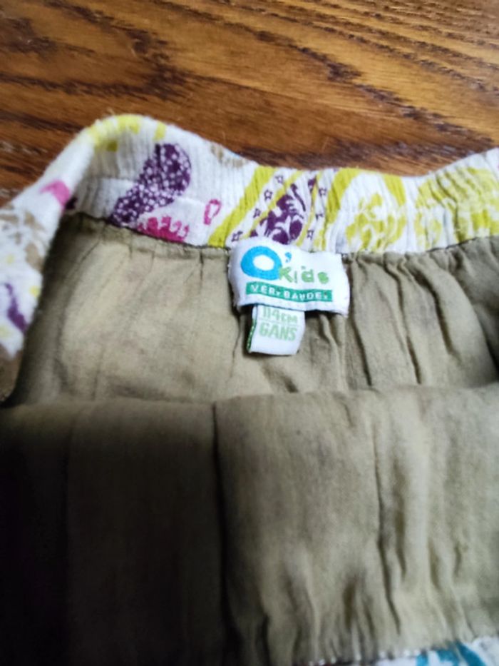 🌺jupe longue vert Baudet 6 ans🌺 - photo numéro 2