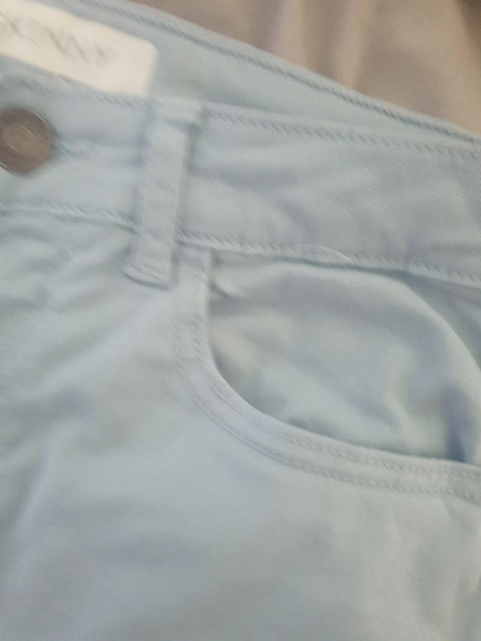 Jean skinny bleu ciel femme taille 34 - photo numéro 4