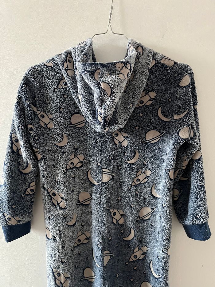 Pyjama combinaison bleu - photo numéro 6