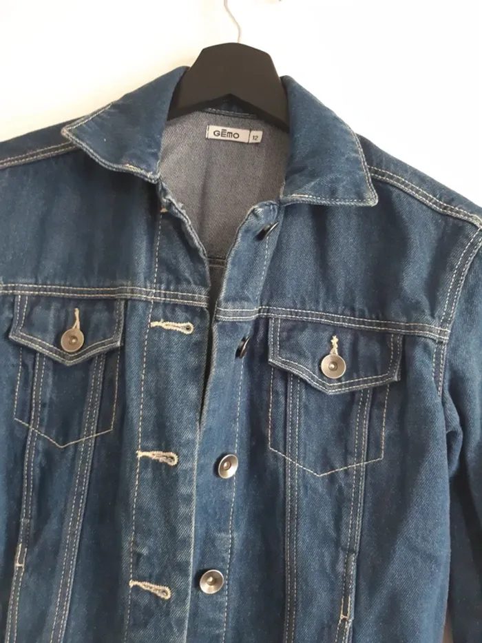 Veste en jean Gémo 12 ans - photo numéro 3