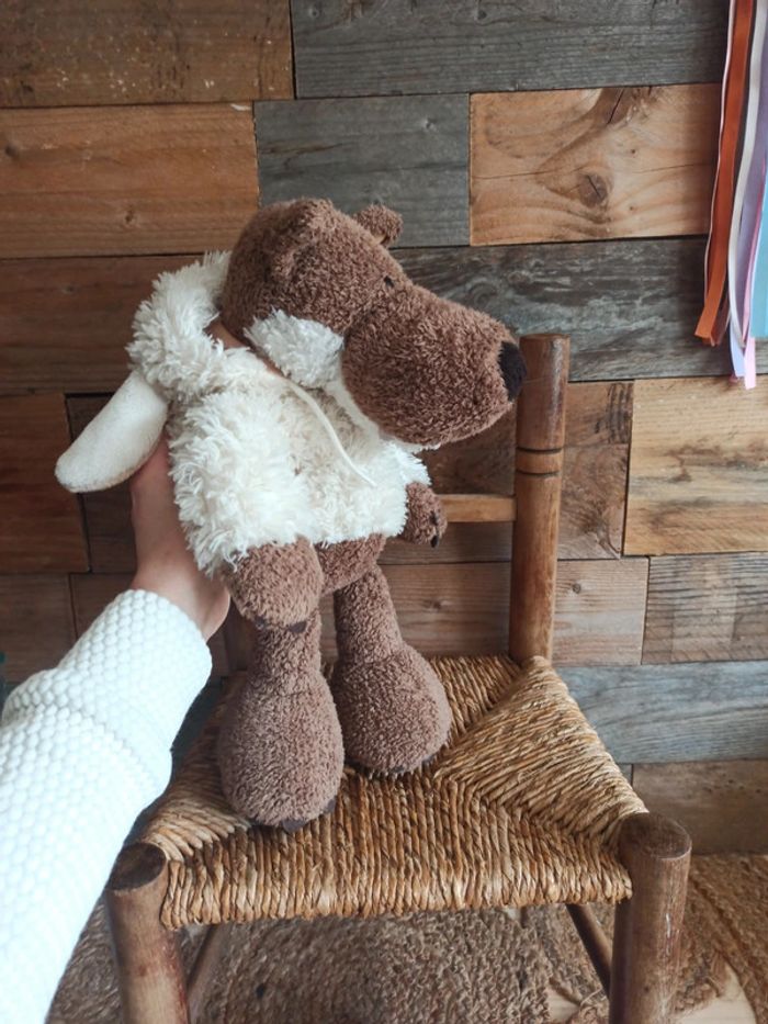 peluche loup mouton tbe - photo numéro 5