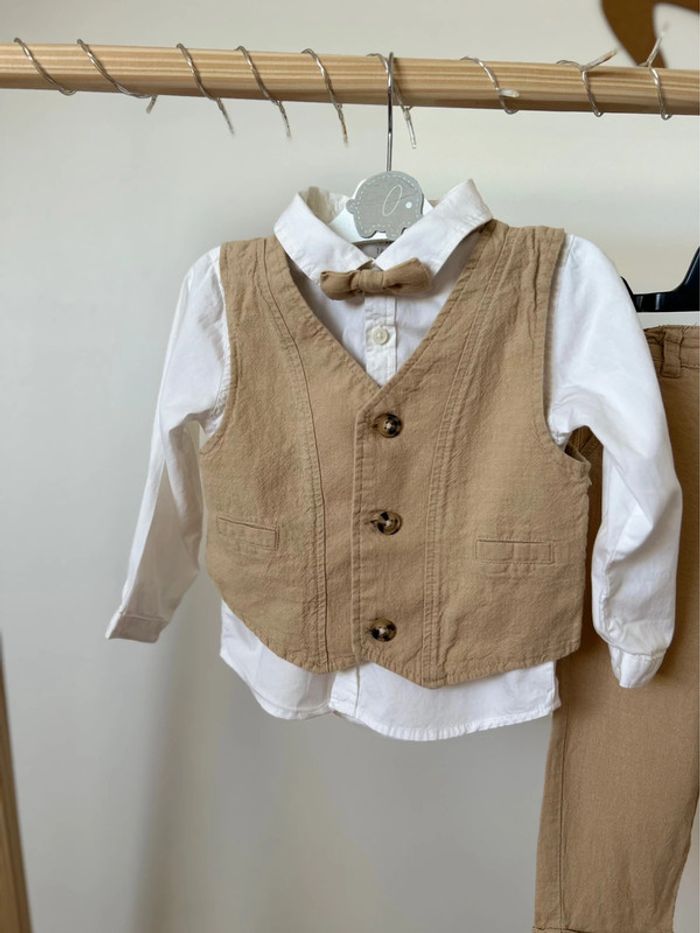 Ensemble garçon cérémonie taille 18 mois kiabi - photo numéro 2