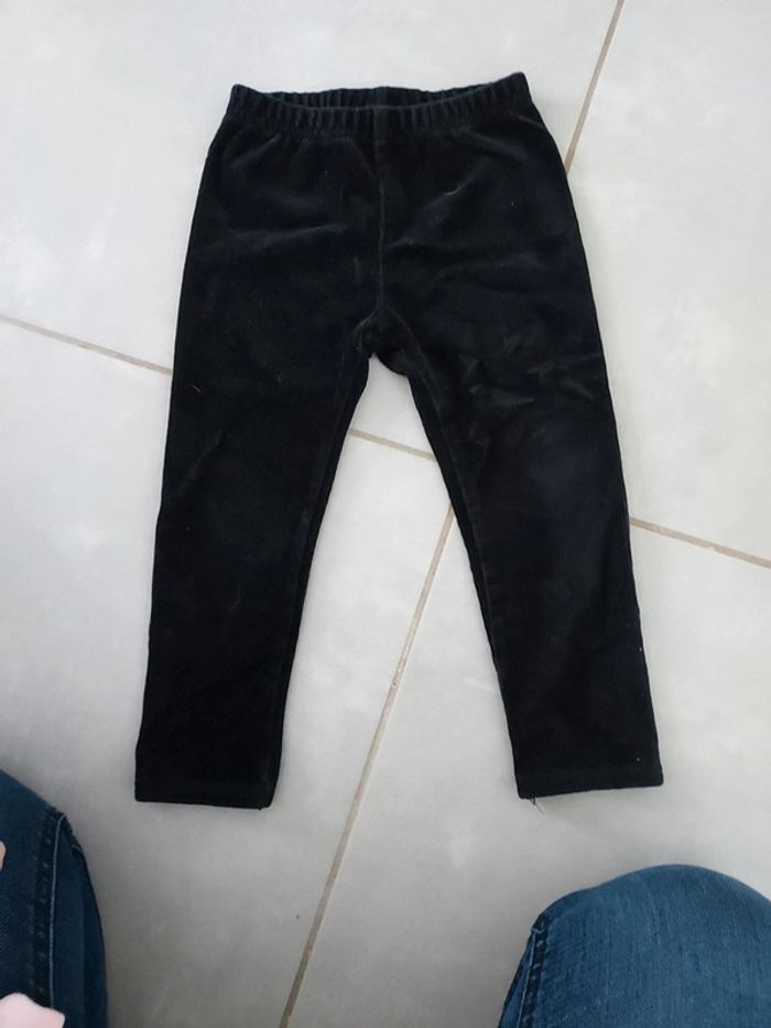 Ensemble haut genre tunique et bas velours - photo numéro 5