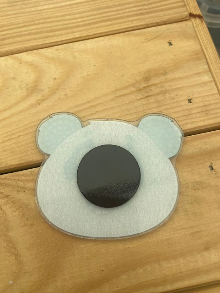 Magnet panda 🐼 en Diamond painting - photo numéro 2