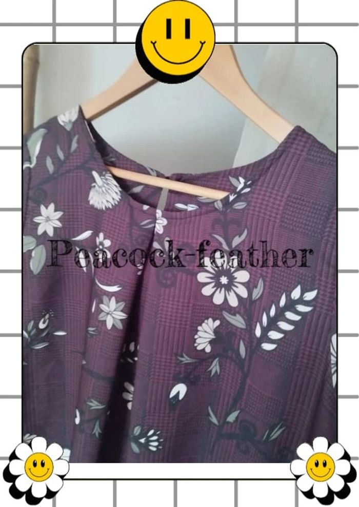 Robe droite bordeaux cem TU - photo numéro 2