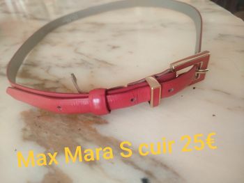 Ceinture  Max Mara cuir neuve