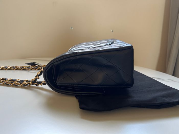 Sac à main bandoulière noir matelassé - photo numéro 4