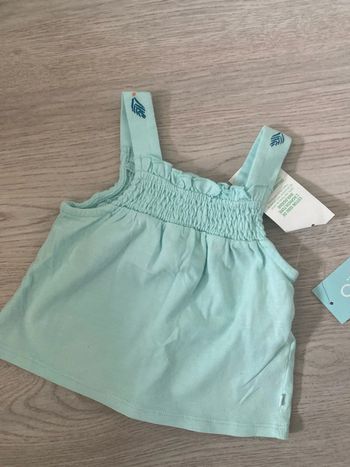 T-shirt tunique Obaibi taille 3 mois Neuf