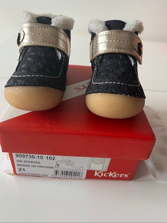 Botte so schuss marine kickers - photo numéro 2