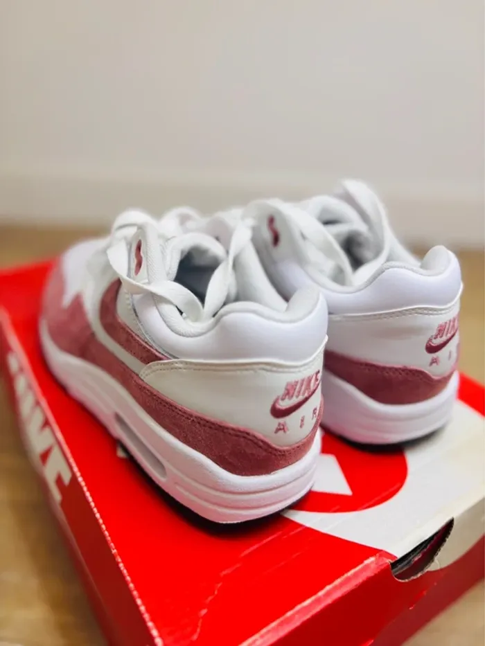 Nike Air Max 1 White Canyon Pink Taille 38 - photo numéro 4