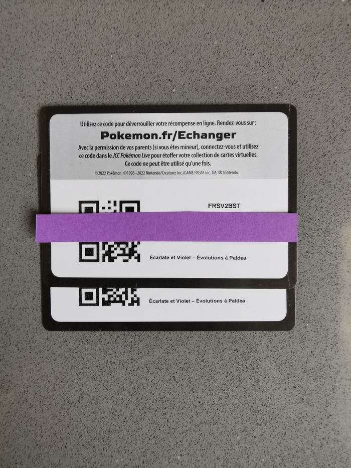 Lot de cartes QR code online Pokémon - photo numéro 10