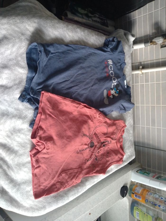 2 combishorts 12 mois