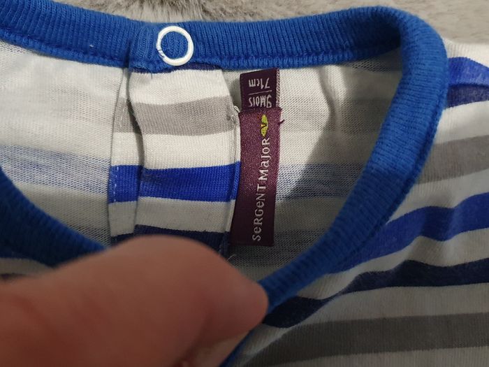 Ensemble Pantalon Esprit et t.shirt manches longues Sergent Major 9 mois - photo numéro 5