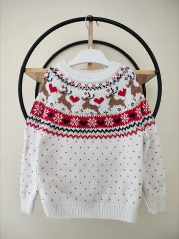 3 ans pull de Noël