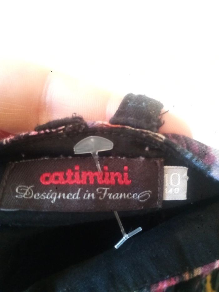 Jupe courte Catimini multicolore taille 10 ans - photo numéro 2