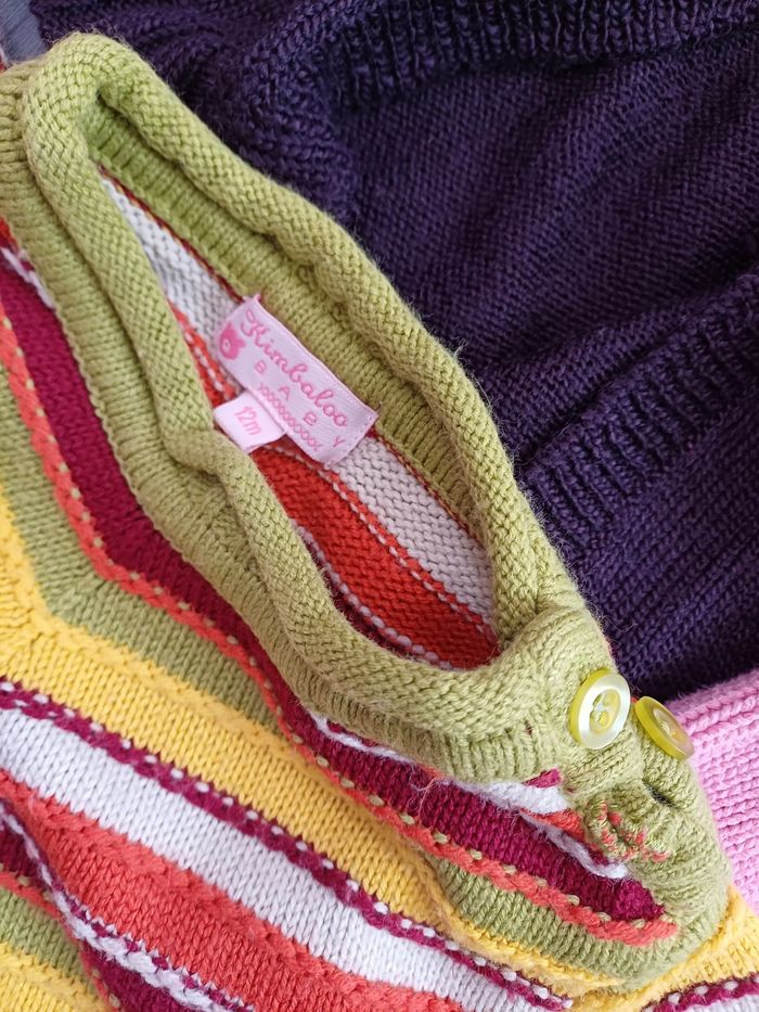 Lot pulls et gilets 12 mois - photo numéro 3
