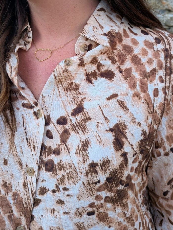 Chemise Biarritz beige et marron
Taille M/L - photo numéro 4